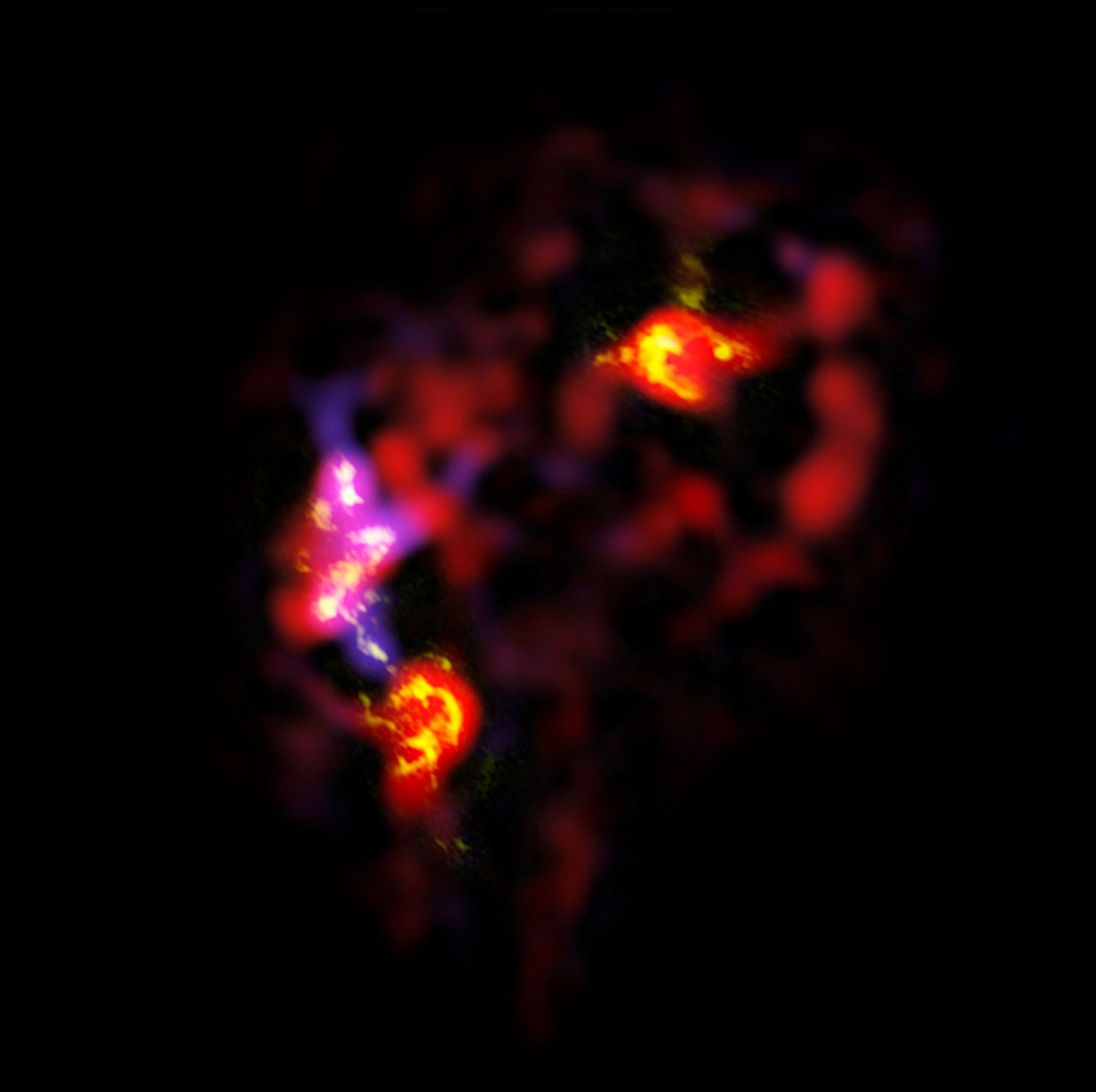 antenna galaxies seen by ALMA